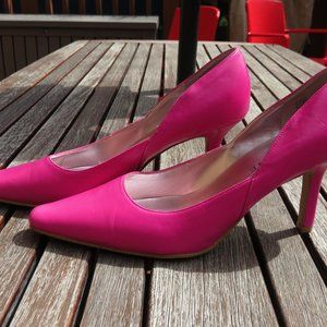 Hot Pink High Heel Stilettos